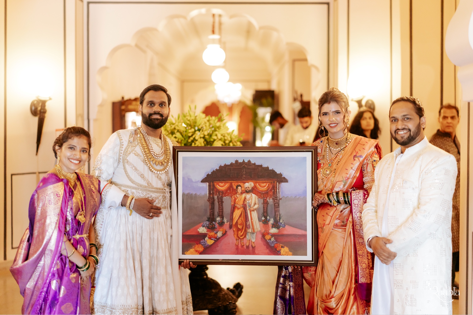 How Much Does Live Wedding Painting Cost in India?